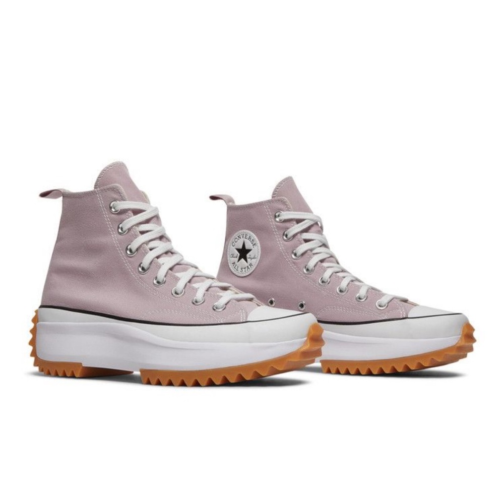 Converse Run Star Hike High Tops | Size 5.5 Women | Pastel Pink